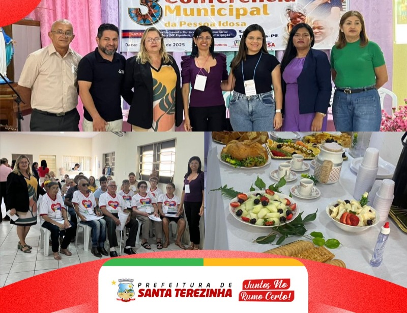 Santa Terezinha realiza 3 Conferncia Municipal da Pessoa Idosa